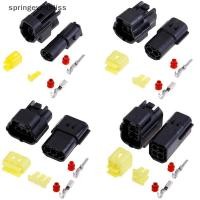 ราคา Springevenbliss 1 ชุด 1 2 3 4 6 8 10 12 Pin Way ปลั๊กขั้วต่อสายไฟกันน้ําตัวเชื่อมต่อรถยนต์ Springevenbliss (50608949423)