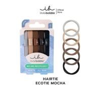 ราคา invisibobble ยางรัดผม ถนอมเส้นผม ยางรัดผมแบบผ้า รุ่น HAIRTIE Ecotie สี Mocha 1 กล่องบรรจุ 5 ชิ้น (29614703950)