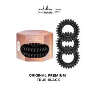 ราคา invisibobble ยางรัดผม ผมไม่เป็นรอย รุ่น Original PREMIUM สี True Black 1 กล่องบรรจุ 3 ชิ้น (3516026866)