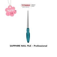 ราคา TITANIA ตะไบเล็บ Sapphire Nail File ตะไบเล็บมือเล็บเท้า Professional นำเข้าจากเยอรมัน 1 กล่องบรรจุ 1 ชิ้น (44557095134)