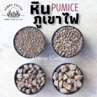 ราคา ส่งทันที หินภูเขาไฟ แบ่งขาย 1 ลิตร Pumice Stone รองก้นกระถาง ผสมดินปลูก หินทำถุงหอม (42352764164)