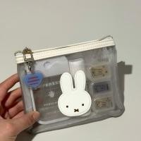 ราคา Ins ปัก Gauze Bag miffy Rabbit กระเป๋าเครื่องสําอางลิปสติก Air Cushion Storage Bag Girl Heart miffy Small Bag (41159550362)