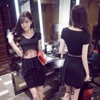 ราคา SZD5140 เซ็ทเสื้อกระโปรงทรงเอ (39782953)