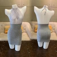 ราคา SZ1222 ชุดนอนลูกไม้ซีทรูสีเทา (280989823)