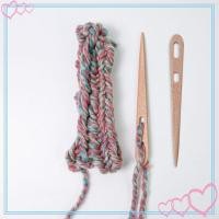 ราคา meteor2 2 ชิ้นเข็มถัก DIY ไม้ Loom เครื่องมือทําทอผ้าเครื่องมือสําหรับทอผ้า Tapestry แขวนผนังพรมทําเสื้อกันหนาวถุงเท้า (53406273353)