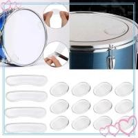 ราคา meteor2 กลอง Dampeners กลองซิลิโคน Mute Pads ชุดทนทาน Nonslip Drum Pad Practice Drum Parts สําหรับ Drum Kit Quiet Practice Sessions (43380130029)