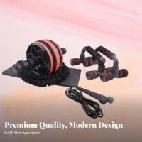 ราคา ชุด Grip Ab Roller และ Push Up Bar พกพาสะดวกสำหรับผู้เริ่มต้น (56458150627)