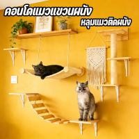 ราคา คอนโดแมวแขวนผนัง หลุมแมวติดผนัง แข็งแรงรับน้ำหนักดี มัลติฟังก์ชั่น ประหยัดพื้นที่ (53404391776)