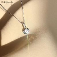 ราคา Jdth สร้อยคอรูปหยดน้ำ zircon ตุ้มห้อยสร้อยคอเครื่องประดับงานแต่งงาน (47159006164)