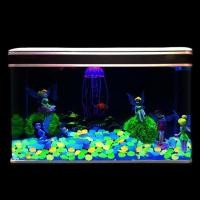 ราคา Jdth หินเรืองแสงกลางแจ้งผสมสี100ชิ้น ถุงก้อนกรวดในสวนสีเข้มเรืองแสงตกแต่งตู้ปลาหินกรวดตกแต่ง (44856020104)