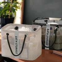 ราคา ตะกร้าใส่อุปกรณ์อาบน้ำแบบพกพา Jdth กระเป๋ากันน้ำมีที่จับกระเป๋าใส่ของใช้ในห้องน้ำความจุขนาดใหญ่ใช้ได้ทั้งชายและหญิง (51455988719)