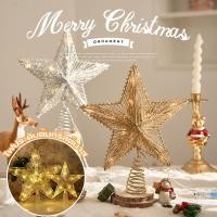 ราคา พร้อมส่ง ไฟประดับต้นคริสต์มาส โคมไฟห้าแฉก ไฟรูปดาวไฟกลางคืน ตกแต่งบ้าน ตกแต่งต้นคริสต์มาส (27692857810)