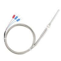 ราคา HOT PT100 RTD Temperature Sensor Probe 50 400 50 100 มม 1 5 เมตรสายเคเบิล Thermocouple (57400975815)