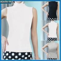 ราคา เสื้อกั๊กคอเต่าแขนกุดสำหรับผู้หญิง สไตล์ slim fit (51008393285)