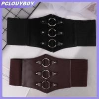 ราคา PCLUYBOY แฟชั่น Gothic Corset ยืดหยุ่น กับ Rivet Studs แบบ Waspie เข็มขัดสำหรับ Punk ผู้หญิง (57909052473)