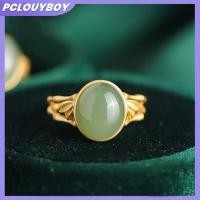 ราคา PCLUYBOY อัญเชิญสร้อยข้อมือไม้ไผ่มีลวดลายหัตถกรรมโบราณสีทองฝังหยกสีเขียวทรงรูปไข่จาก Hotan สไตล์คลาสสิกหรูหราสำหรับสุภาพสตรี (44759126027)
