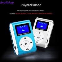 ราคา DNWLLSHOP MP3 เครื่องเล่นเพลงแฟชั่นแบตเตอรี่ลิเธียมคลิปรองรับ 32GB TF Card เครื่องเล่นเพลงกีฬา (54459321983)