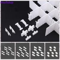 ราคา DNWLLSHOP 10PCS CROSS Buckle Fixing Clip T Cross Three way Type สีขาว Partition Extension Buckle ปฏิบัติลิ้นชักพลาสติก Partition Accessories Organizer (51059457407)