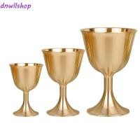 ราคา DNWLLSHOP ถ้วยอุปกรณ์ปาร์ตี้ทองเหลือง Barware Drinkware Chalice Stemware (44129816531)