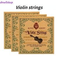 ราคา DNWLSHOP King Lion สายไวโอลิน V134 ชุดสายไวโอลินแกนเหล็ก สายเล่นทองแดงสีขาว Universal Alloy Music Class (55856471349)