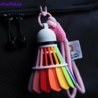 ราคา DNWLSHOP จี้กระเป๋าแบดมินตัน แขวนสายรุ้งสีพวงกุญแจแบดมินตัน แฟชั่นตลกสร้างสรรค์กระเป๋าเป้สะพายหลังตกแต่ง 3D การพิมพ์พวงกุญแจแบดมินตันผู้ที่ชื่นชอบ (55609033133)