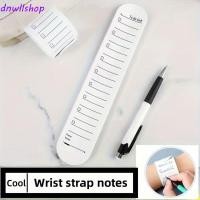 ราคา DNWLSHOP Memo Pad Planner Memo Reusable Planner Note ซิลิโคนอ่อนนุ่มวัด To Do List Slap Bracelets Study Task (54506471431)