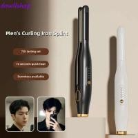 ราคา DNWLSHOP เครื่องหนีบผม 2 ใน 1 ด้ามจับกันลื่นปลอกพลาสติกผู้ชายเหล็กดัดผม เครื่องมือผมปิดอัตโนมัติความร้อนอย่างรวดเร็วบ้านดัดผมท่องเ (53756501845)