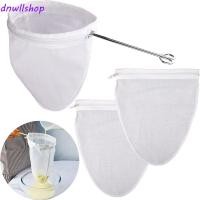 ราคา DNWLSHOP ถุงกรองตาข่าย ถุงกรองแบบใช้ซ้ําได้ตาข่ายละเอียดพิเศษพร้อม ไม่มีขาตั้ง ผ้าฝ้ายถอดซักได้แบบพกพา ถุงกรองชา นมถั่ว (51306483178)