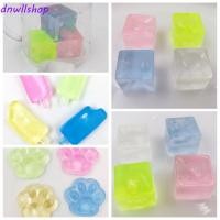 ราคา DNWLSHOP ของเล่นลูกบอลก้อนน้ําแข็ง ก้อนน้ําแข็งแมวอุ้งเท้าบล็อกน้ําแข็งบีบของเล่น อิน โปร่งใสนุ่มมินิคิวบ์ของเล่นปล่อยของเล่นวั (50608324542)