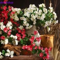 ราคา Dnwllshopผ้าไหมเทียมดอกมะลิ เหมือนจริง ทําเอง จําลองจัสมิน อุปกรณ์ตกแต่งวันหยุดที่สวยงามก้านยาวที่มีสีสันดอกไม้ปลอมสวนพรรค (41529820028)