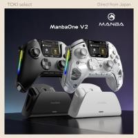 ราคา ManbaOne V2 Wireless Controller LCD Display Hall Effect PC Switch Android iOS Gamepad (56708249104)