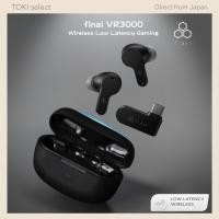 ราคา Final VR3000 Wireless for Gaming Game Specific Earphones Ultra Low Latency Connection Under 20ms Hybrid ANC Equipped USB C Transceiver Included MEMS Microphone Included Black (57257806248)