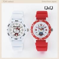 ราคา CITIZEN Q Q Hello Kitty Watch Women Analog Waterproof Strap VQ75 VW23 Japan Model (51056355879)