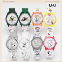 ราคา Q Q SmileSolar PEANUTS Snoopy Solar Watch Analog Waterproof Unisex 8 Designs (49956368401)