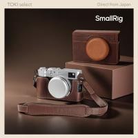ราคา SmallRig Leather Case Kit for Fujifilm X100VI Genuine Leather Half Case with Flip Cover Shoulder Strap Black Brown (46808470848)