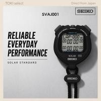 ราคา SEIKO Solar Stopwatch Timer Digital Sports Training Battery Free SVAJ001 Black (41030275721)