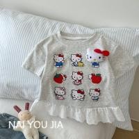 ราคา เสื้อยืดแขนสั้นลายพิมพ์น่ารัก สไตล์แฟชันใหม่ (40929141275)