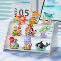 ราคา ของขวัญวันเด็กเข้ากันได้เลโก้ทะเลชีวิตฉลามปลาตัวตลกการ์ตูนสัตว์ประกอบอาคารบล็อกของเล่น 0418 (47159070704)