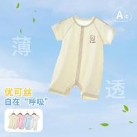 ราคา ชุดจั๊มสูทเด็กสไตล์บางสำหรับฤดูร้อน เหมาะสำหรับเด็กชายและเด็กหญิง อายุตั้งแต่แรกเกิด (41379547534)