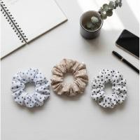 ราคา โดนัทยางมัดผม Scrunchies ลาย Pokadot Collection ขนาด 4 นิ้ว (40228004164)