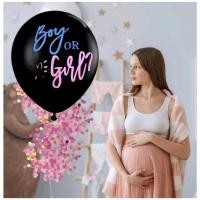 ราคา ลูกโป่งยางใบใหญ่ 36นิ้ว ลูกโป่งทายเพศ เด็กแรกเกิด balloon Boy or Girl (17029610403)
