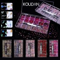 ราคา เพชรติดเล็บ อะไหล่ติดเล็บ อุปกรณ์ ทําเล็บ อะไหล่ติดเล็บ เล็บ สีแฟลช เพชรตกแต่ง nail พลอยเทียม สีแฟลช ปากกาเพ้นท์เล็บ 3100 ชิ้น KOUDAN (23140905179)