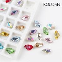 ราคา Koudan สติกเกอร์เพชร พลอยเทียม พลอยเทียม ตกแต่งเล็บ 10 ชิ้น (23066395302)