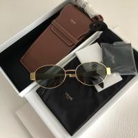 ราคา New celine Triomphe sunglasses รุ่นยอดฮิต ขาทอง ขาเงิน พร้อมส่งค่ะ (29120881918)