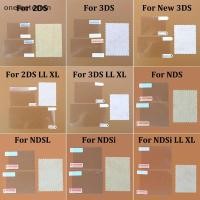 ราคา Rten ด้านล่าง HD Clear หน้าจอ LCD ฟิล์มป้องกันสําหรับใหม่ 3DS 3DSXL NDS Lite NDSL DSi NDSI XL LL Protector ฝาครอบ Screensaver N (57406476017)