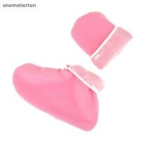 ราคา Rten 1 คู่พาราฟินขี้ผึ้ง Wd ผ้าฝ้าย Footmuffs Booties Hydrating Mask Spa Moisturizing Sos ถุงมือครอบคลุม Bath Liners N (54104952461)