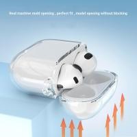 ราคา เหมาะสําหรับ airpods pro2 หูฟังป้องกันกรณี pro3 โปร่งใสรุ่นที่สอง Soft Case airpods4 เคสป้องกัน (54559254761)