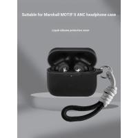 ราคา เคสป้องกัน เหมาะสําหรับ Marshall MOTIF II ANC หูฟังป้องกันกรณี Marshall True Wireless Bluetooth Case Lanyard Conjoined (51858644855)