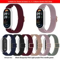 ราคา Xinyuantong เหมาะสําหรับ Xiaomi MI Band 10 สายรัดยางยืด MI band8 สายรัดถักยืดหยุ่น MI 9 สายรัด (45655957408)