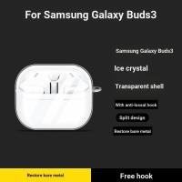 ราคา เหมาะสําหรับ Samsung Galaxy buds3 เคสป้องกันชุดหูฟังบลูทูธ Galaxy Buds3pro ชุดหูฟังเคสใส (55407572805)